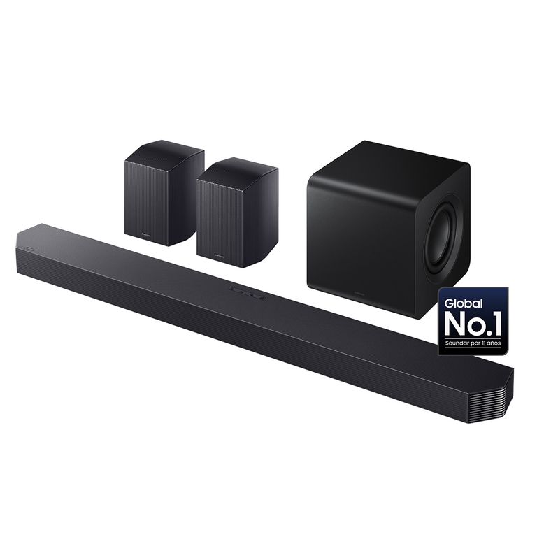 Q-Series Soundbar HW-Q990F 1114 Subwoofer & Rear Speaker 2025
