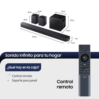 Imagen 2 del producto Q-Series Soundbar HW-Q990F 1114 Subwoofer & Rear Speaker 2025