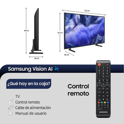 Imagen 2 del producto 50 QLED QEF1 4K Vision AI Smart TV 2025