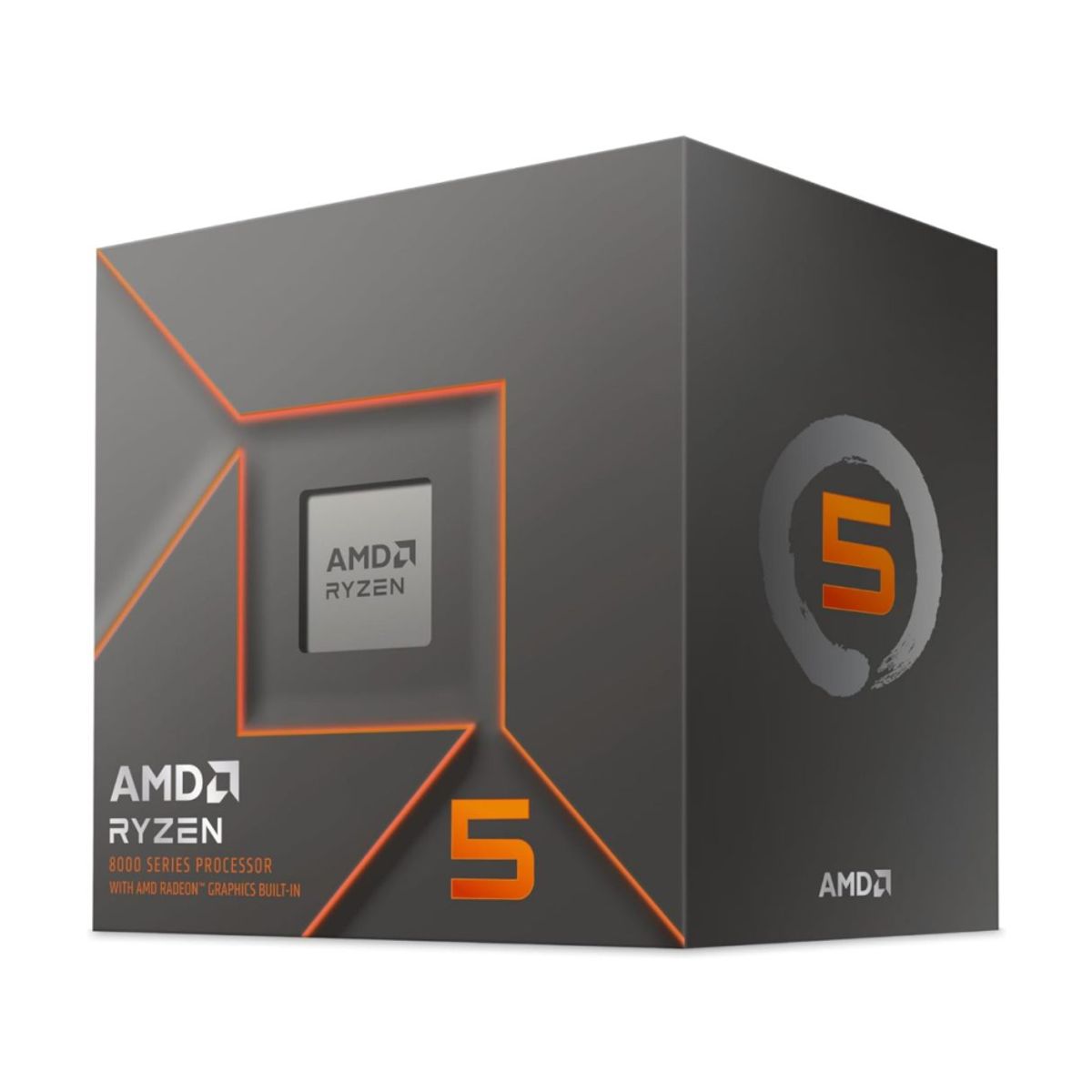 AMD CORP - Procesador AMD Ryzen 5 8500G, 6 Nucleos, 12 Hilos, Gráficos Radeon 740M, Socket