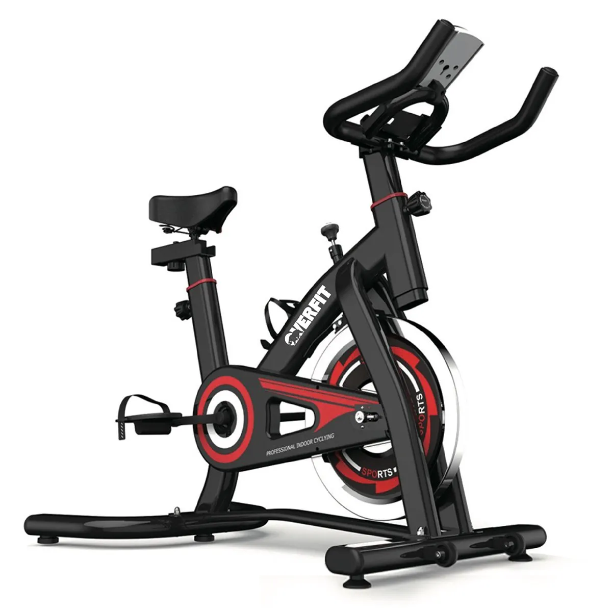 OVERFIT - Bicicleta de Spinning Pro Overfit Estática Fitness Gym