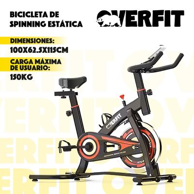 Imagen 2 del producto Bicicleta de Spinning Pro Estática Fitness Gym