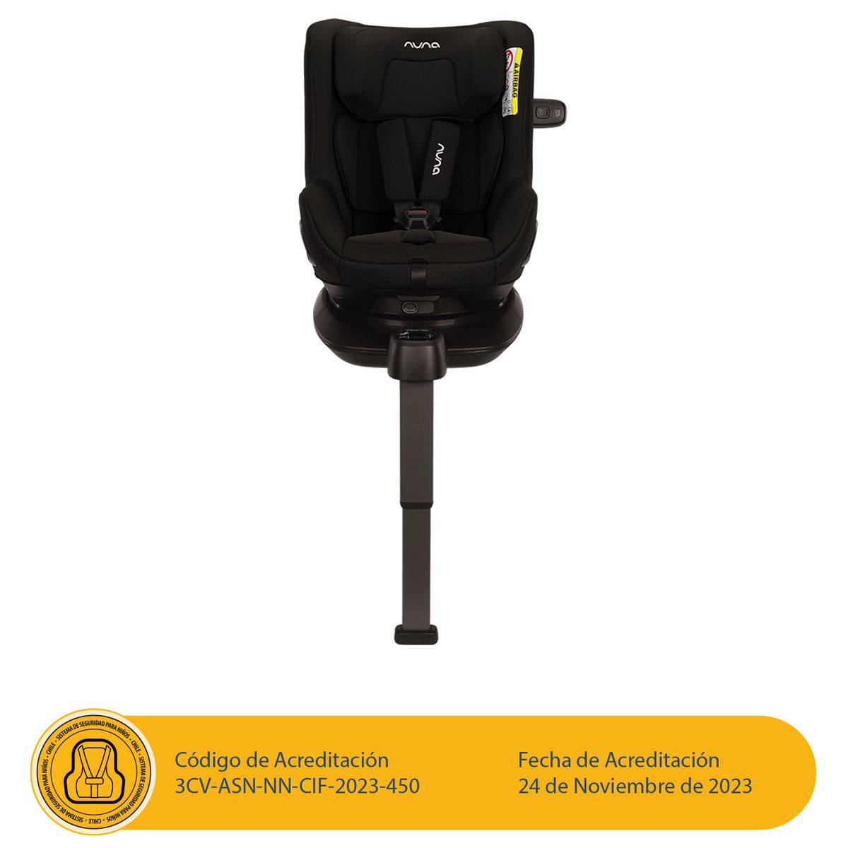 NUNA - Silla de Auto Pruu Caviar Nuna