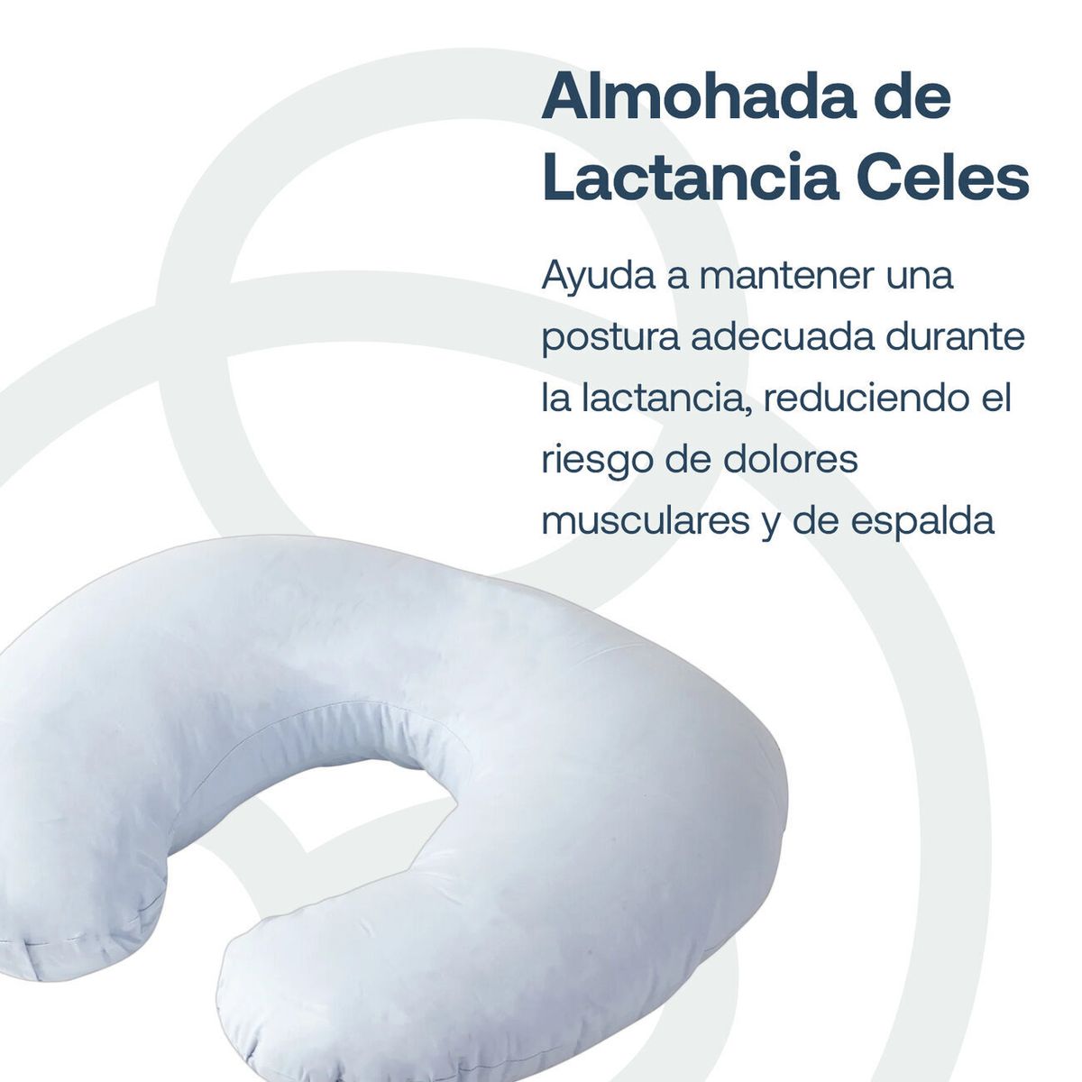 BEBESIT - Almohada Lactancia Azul Bebesit