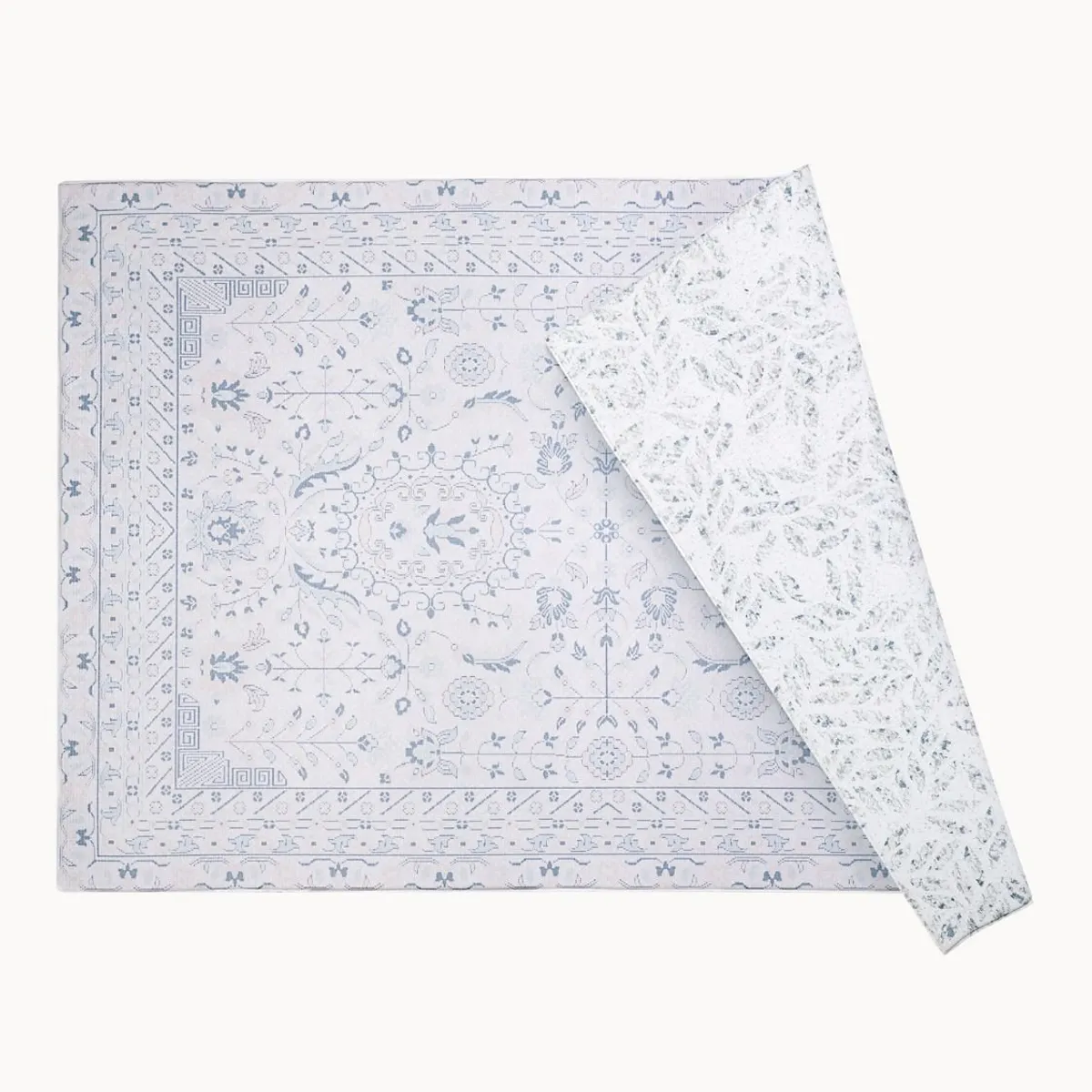 KALEIDO - Alfombra Playmat Antigolpe Reversible 210x140cm Enredaderas Terrazo