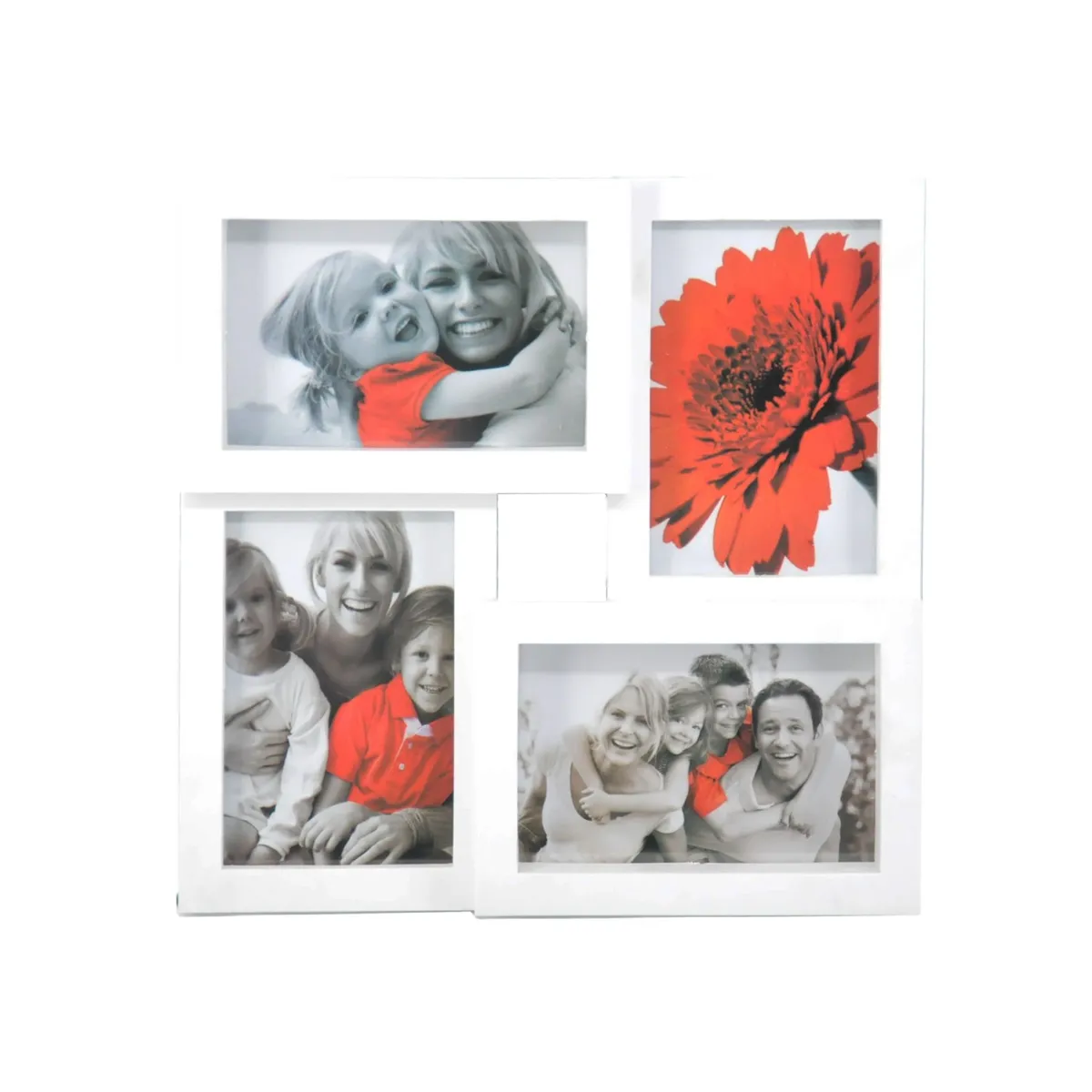 RONDA - Marco Collage 4PCS Blanco 30x30 cm