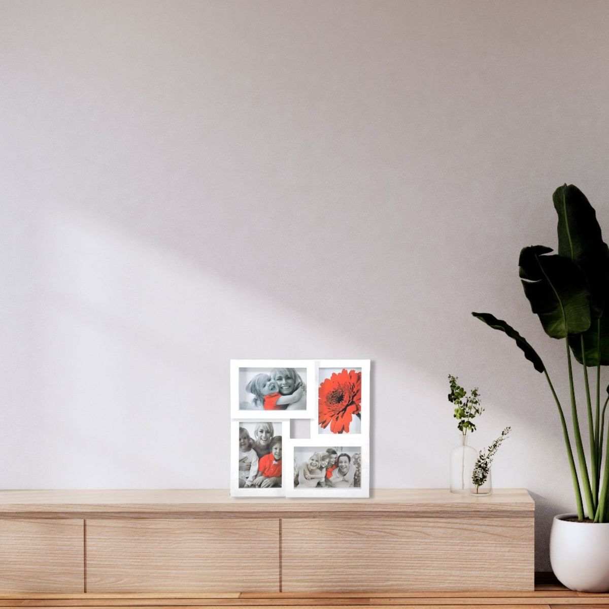 RONDA - Marco Collage 4PCS Blanco 30x30 cm