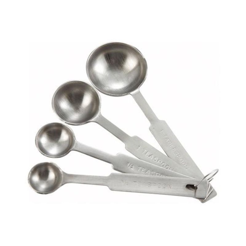 WINCO - Cucharas Medidoras Mini 4 Pzas