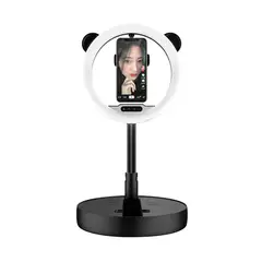 MOVI - ARO DE LUZ LED PORTATIL CON BASE REDONDA