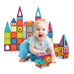 GENERICO - Juguete Magnético Magnetic Diy Blocks 32 Piezas