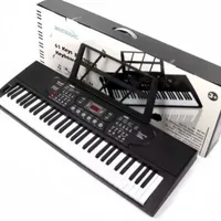 Teclado 61 Teclas Teclado Piano Teclado Musical Color Negro