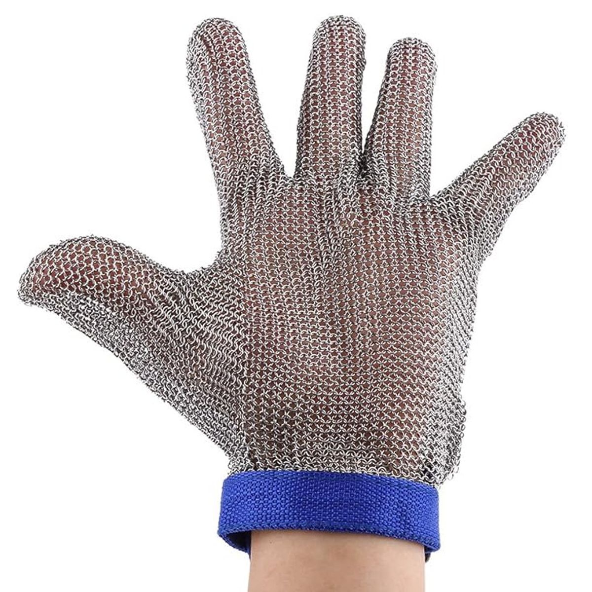 GENERICO - GUANTE ANTICORTE ACERO  INOXIDABLE TALLA M