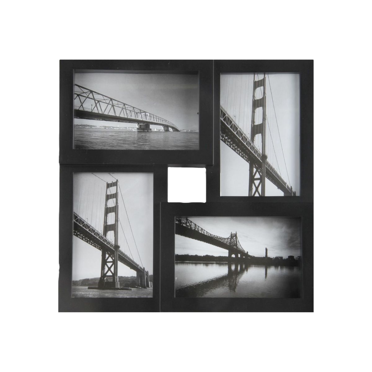 RONDA - Marco Collage 4PCS Negro 30x30 cm