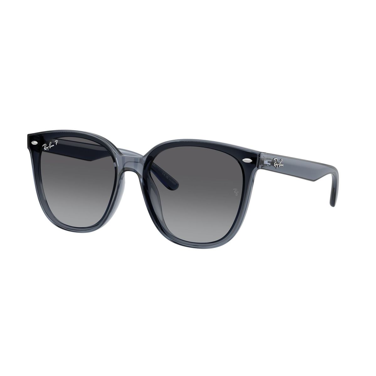 RAY BAN - LENTE DE SOL RAY - BAN  RB4423D 6592T3 - Azul oscuro traslúcido