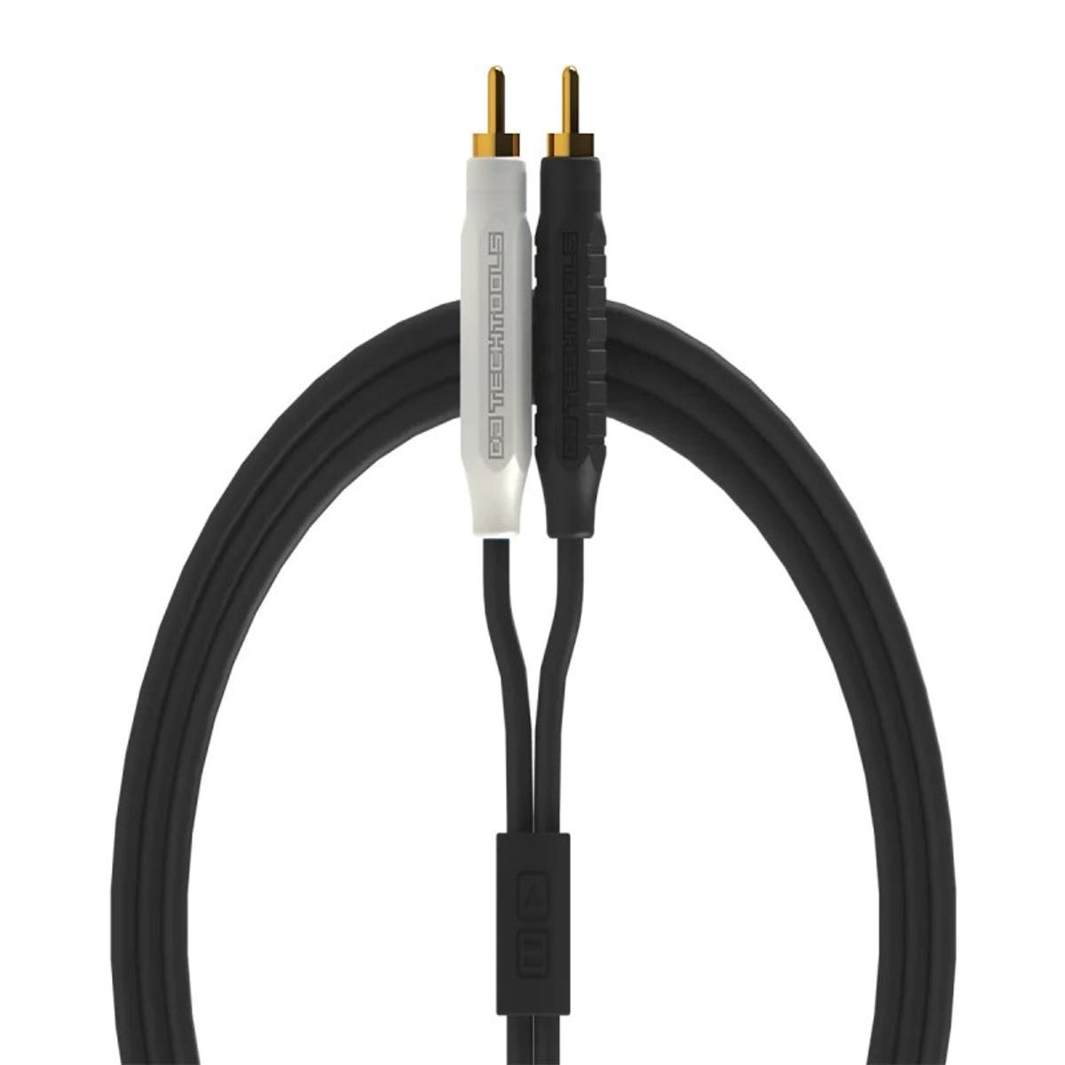 PINEAPPLESTORE - Cable RCA a RCA Negro 2 Metros DjTechTools