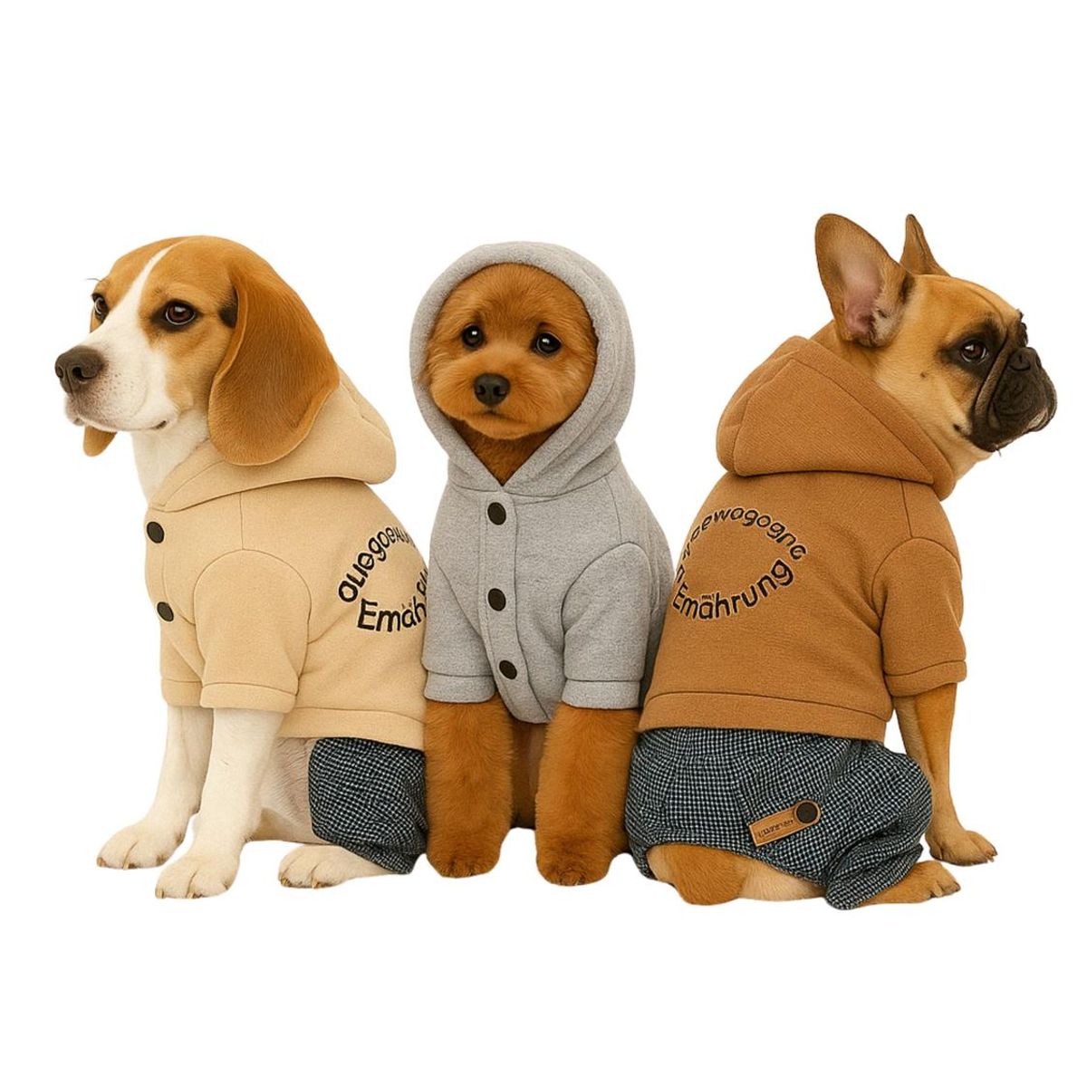 GENERICO - Ropa para mascota poleron polar Talla XL 34x20 CM - Amarillo