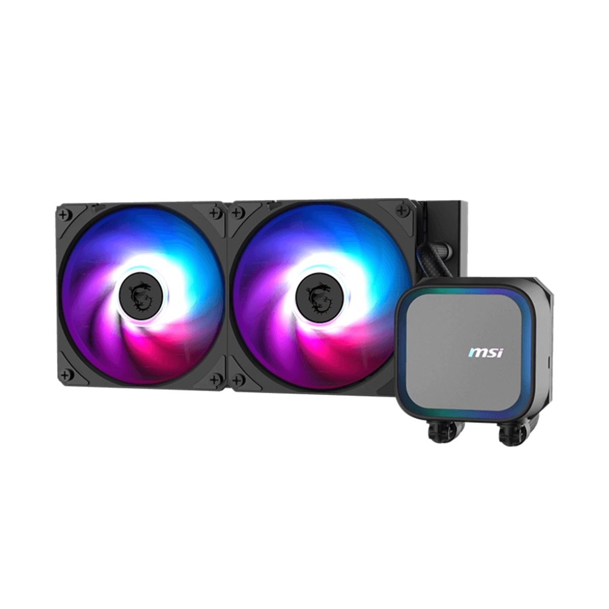 MSI - Refrigeración líquida MSI Mag Coreliquid A13 240 ARG, Negro