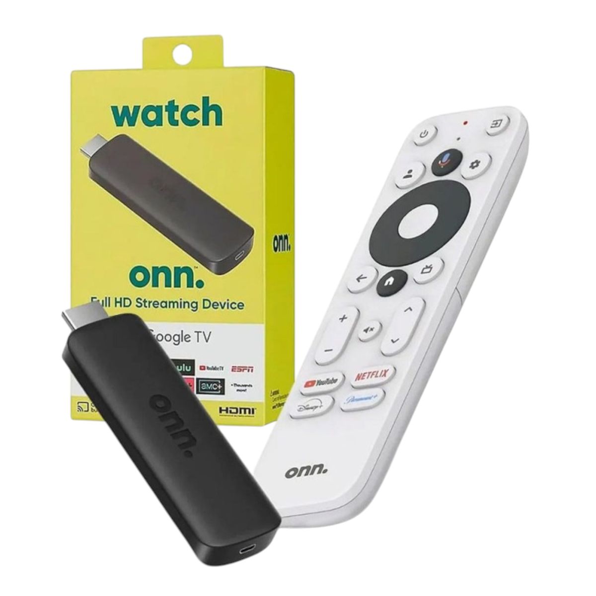 ONN - Onn Tv Stick Full HD Google Tv
