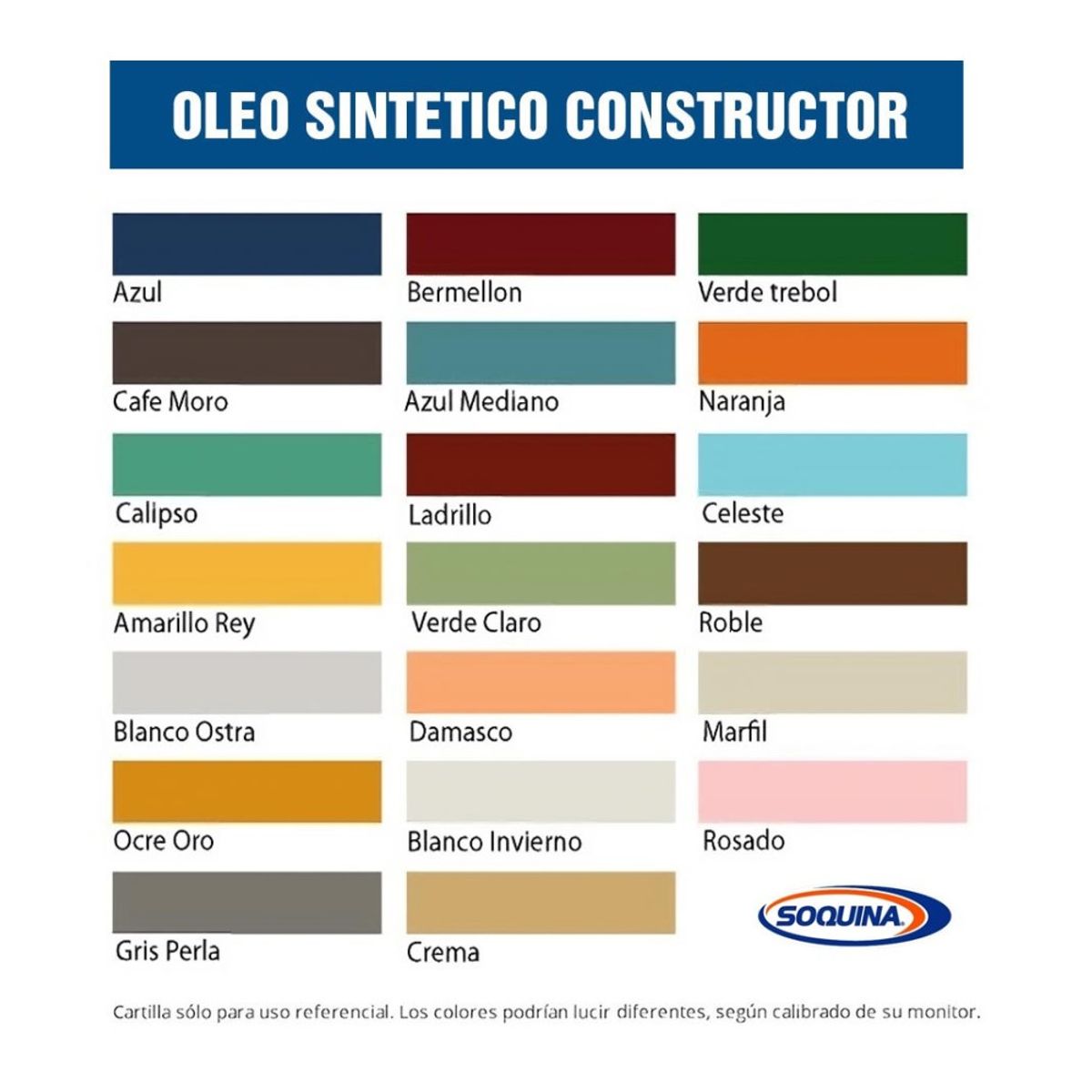 SOQUINA - OLEO BTE CONSTRUCTOR BERMELLON GL SOQUINA