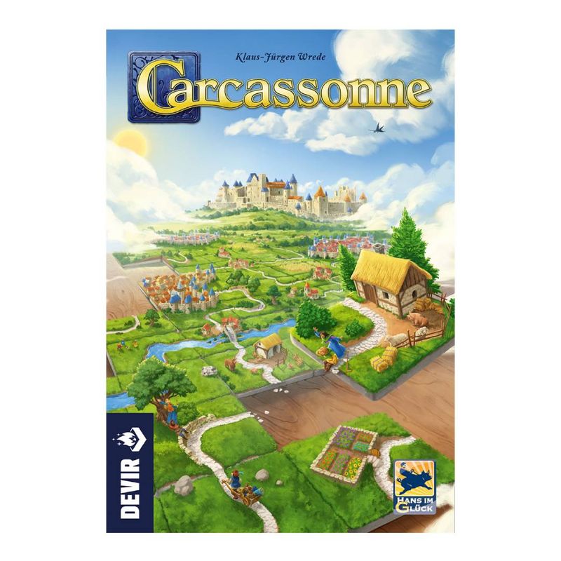 DEVIR - Juego de Mesa Carcassonne Básico (2da edición)