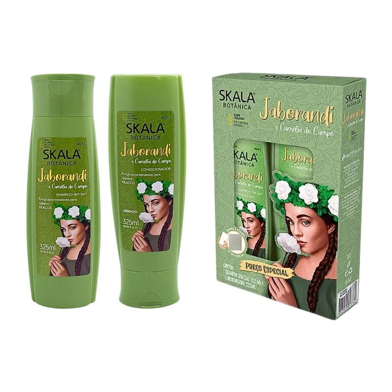 SKALA - Pack Shampoo + Acond Jaborandi Botánica 650ml