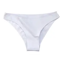 GARSIL - Pack 4 Calzon Tanga Para Mujer De Algodón Elasticado Liso