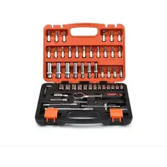 GENERICO - Juego De Dados Y Puntas Magnéticas C Chicharra 14 53pc