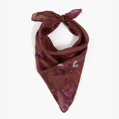 Imagen 2 del producto Bandana Mujer Seda Animal Print