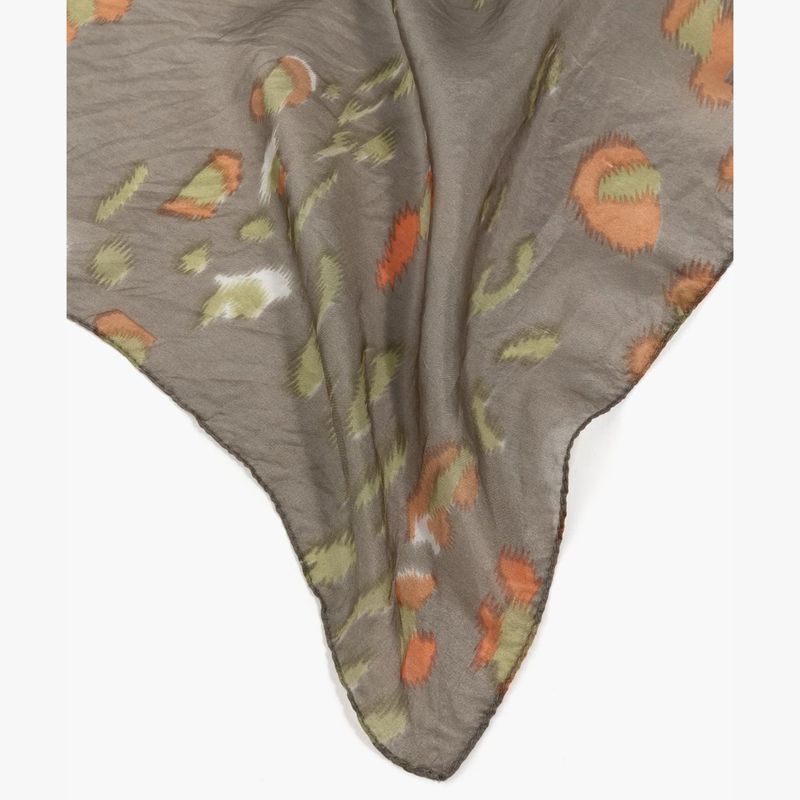 LOUNGE - Bandana Mujer Seda Animal Print