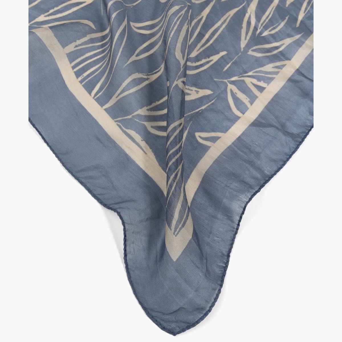 LOUNGE - Bandana Mujer Seda Hojas