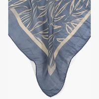 Bandana Mujer Seda Hojas