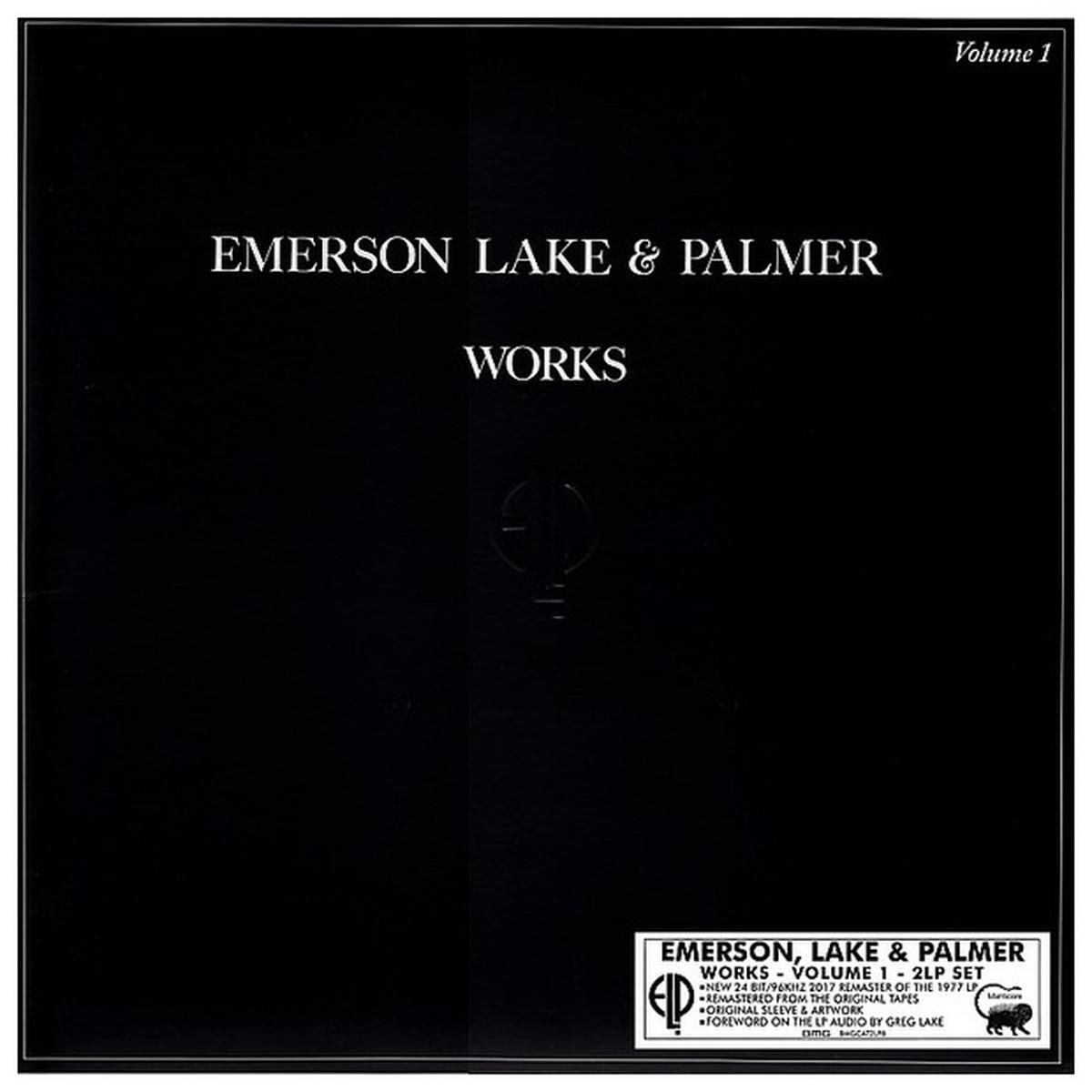 HITWAY MUSIC - EMERSON, LAKE & PALMER - WORKS VOLUME 1 (2LP) - VINILO