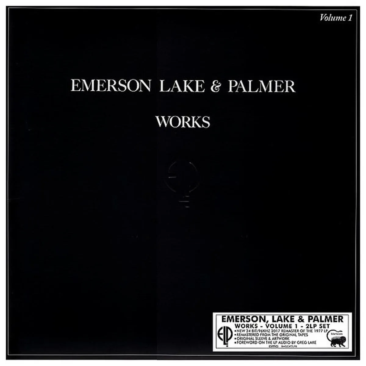 HITWAY MUSIC - EMERSON, LAKE & PALMER - WORKS VOLUME 1 (2LP) - VINILO