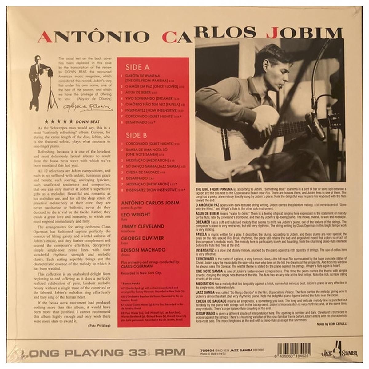 HITWAY MUSIC - ANTONIO CARLOS JOBIM - GIRL FROM IPANEMA - VINILO