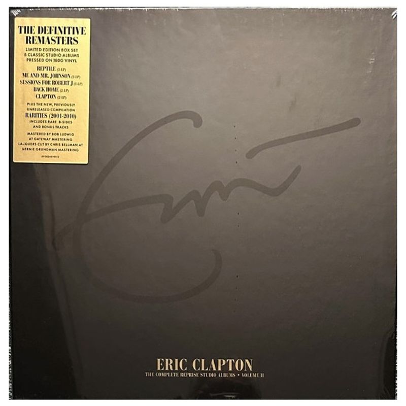 HITWAY MUSIC - ERIC CLAPTON - COMPLETE REPRISE STUDIO ALBUMS VIL2 10LP - VINILO