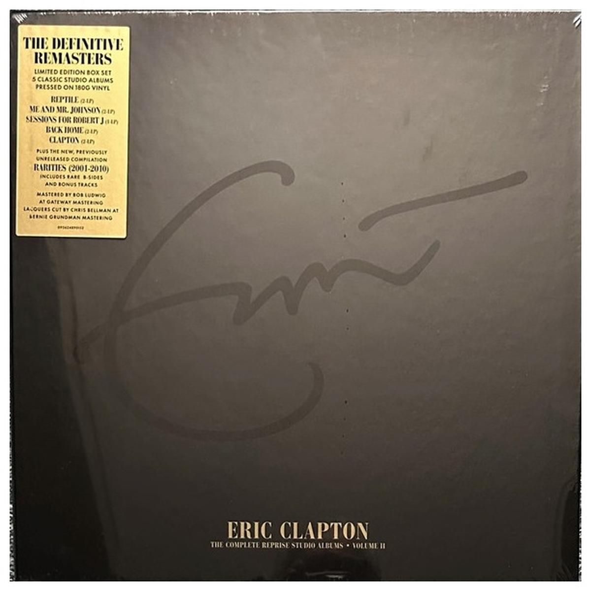 HITWAY MUSIC - ERIC CLAPTON - COMPLETE REPRISE STUDIO ALBUMS VIL.2 (10LP)