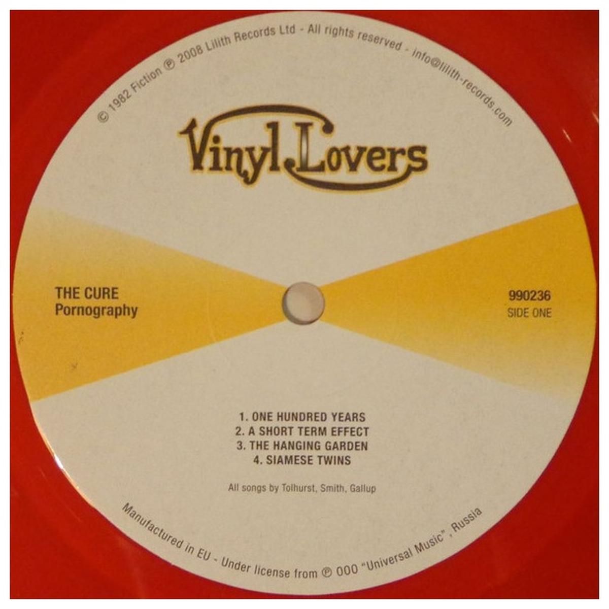 HITWAY MUSIC - CURE - PORNOGRAPHY - VINILO