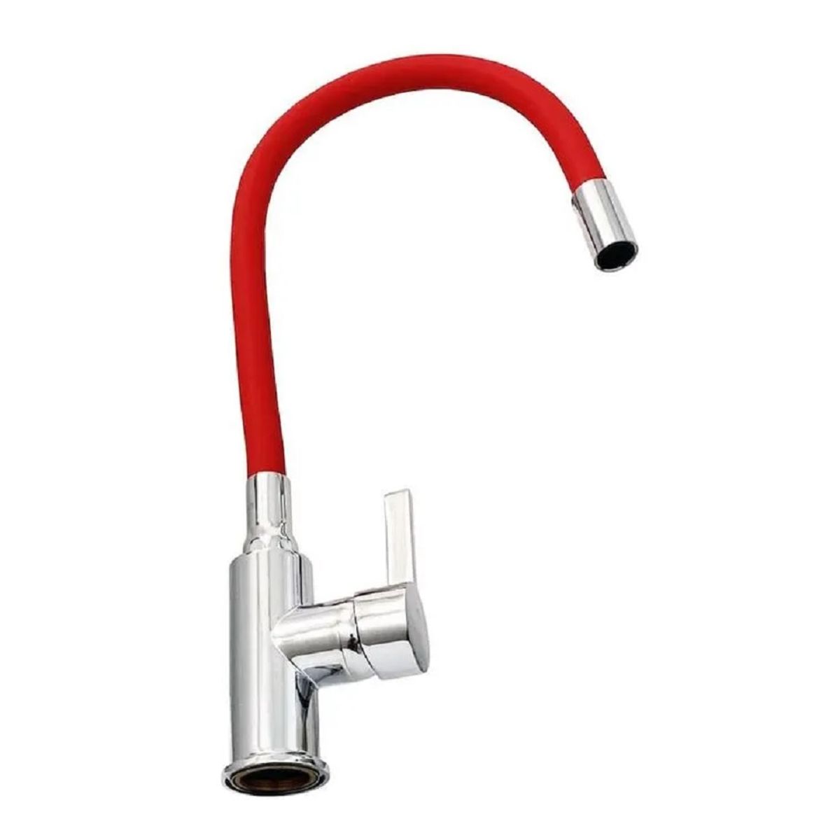 TAUMM - MONOMANDO LAVAPLATO CUELLO FLEXIBLE ROJO TAUMM