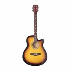 EPIC - Guitarra Electroacústica 40 Pulgadas Con Funda