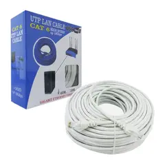GENERICO - Cable De Red Internet 40 Metros Cat 6 Para Computadora Rj45