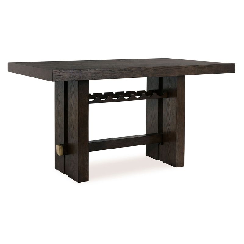 ASHLEY - Mesa comedor alta Burkhaus