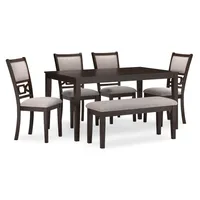 Juego comedor Langwest set 6 piezas
