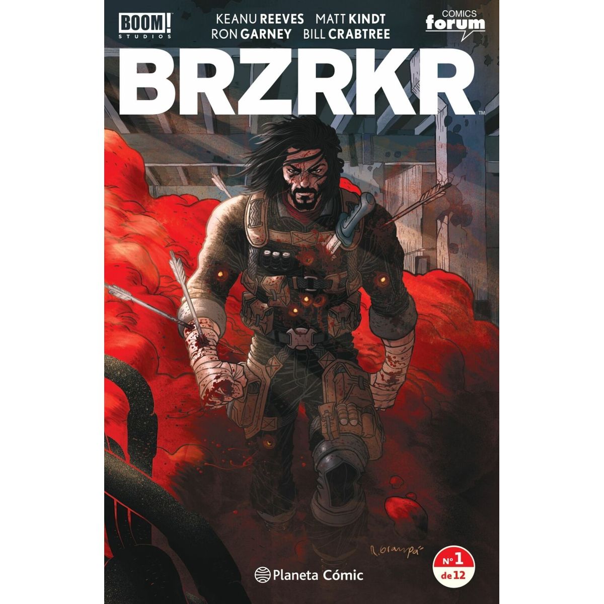 PLANETA COMIC - Comic BRZRKR Tomo 01