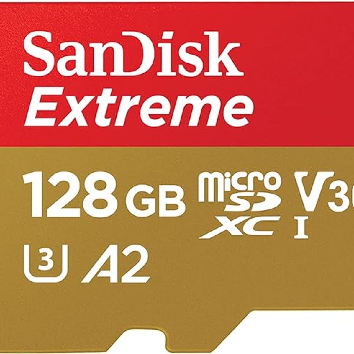 SANDISK - Memoria Micro SD Sandisk Extreme 128GB 190mbs U3 V30 4K UHD