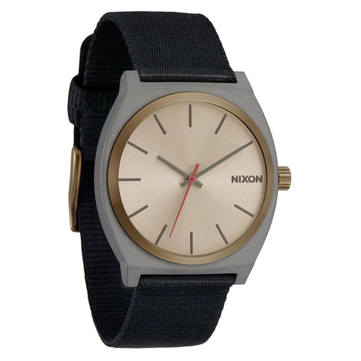 NIXON - Reloj Time Teller Nylon Dark Gray Pumice Black
