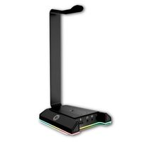 Soporte de Audífonos Full RGB Multimedia 7,1 + Puertos USB
