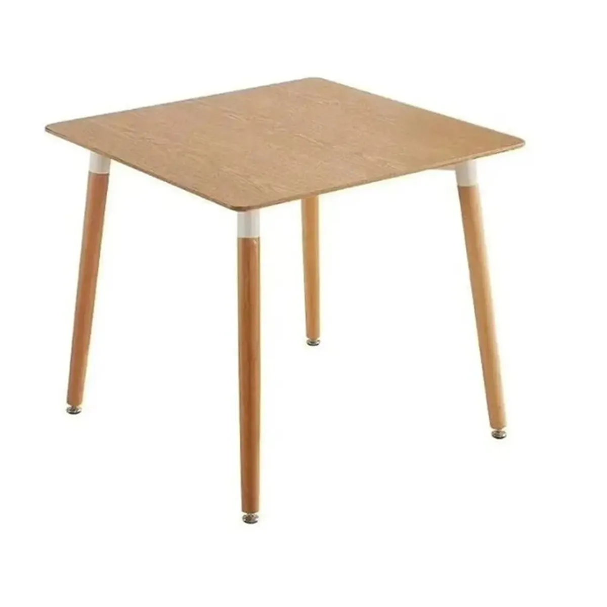 GENERICO - Mesa MDF Cuadrada Wood 80x80 cm