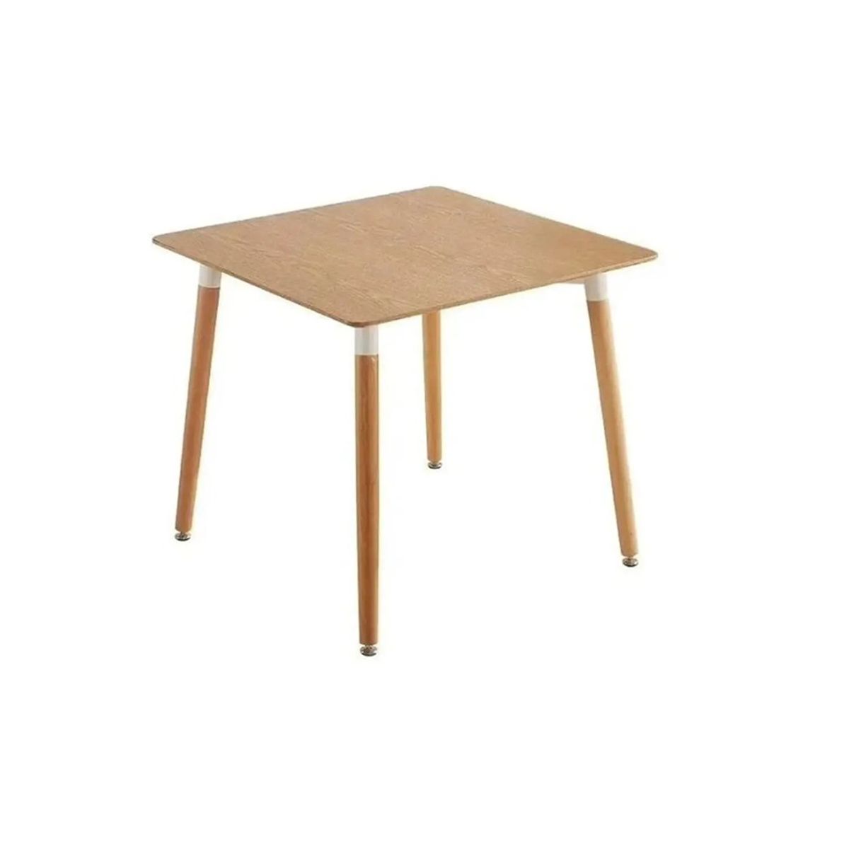 GENERICO - Mesa MDF Cuadrada Wood 80x80 cm