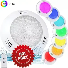 MICRO - Lampara Para Alberca Control Remoto Rgb Multicolor 36w