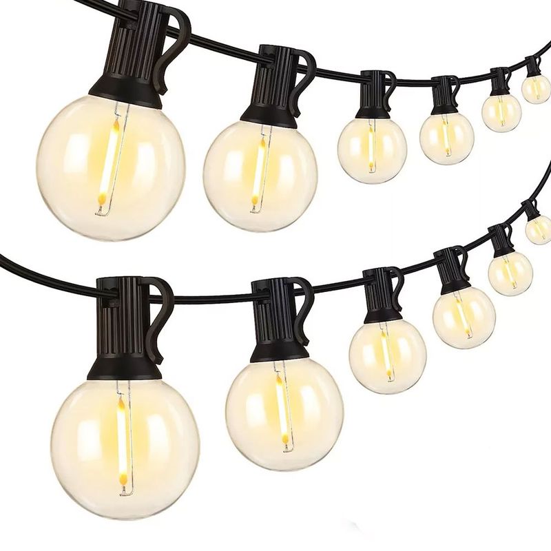 MICRO - Guirnalda luces led ahorro-anergía 25foco jardín teker 76m
